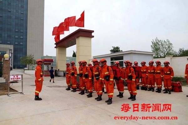 大练兵火热进行丨国家消防救援局陕西机动队