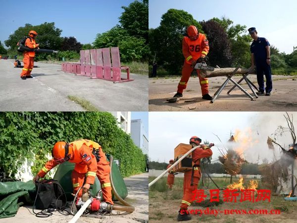 大练兵丨陕西机动队伍组织“破纪录、争标兵