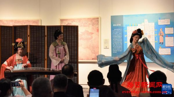 唐代壁画系列展在台湾新竹开启闭幕之作