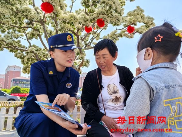 烟台高新消防开展“5.12”全国防灾减灾